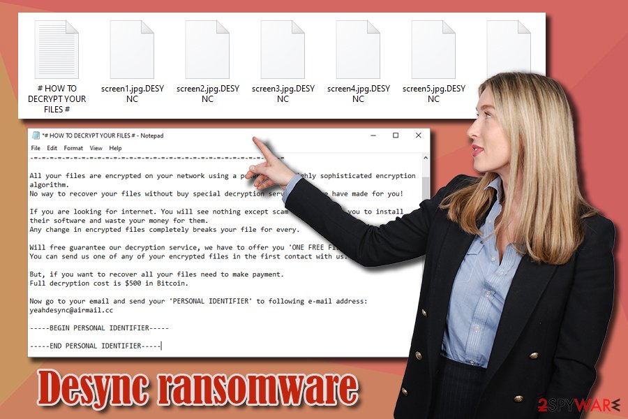 Desync ransomware virus