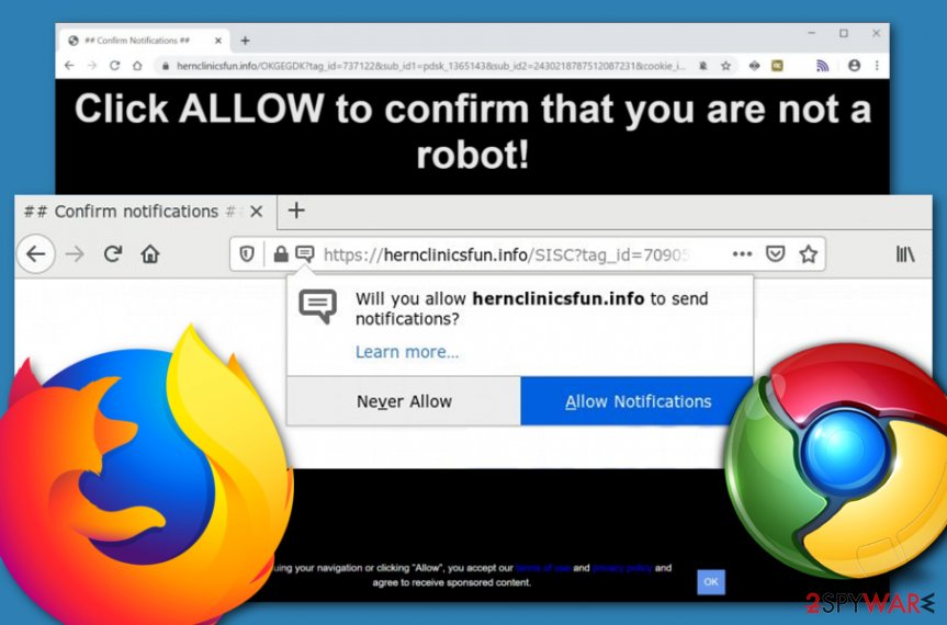 Hernclinicsfun.info adware