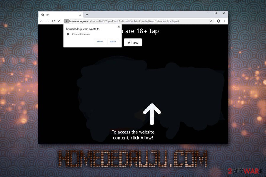 Homededruju.com push notifications