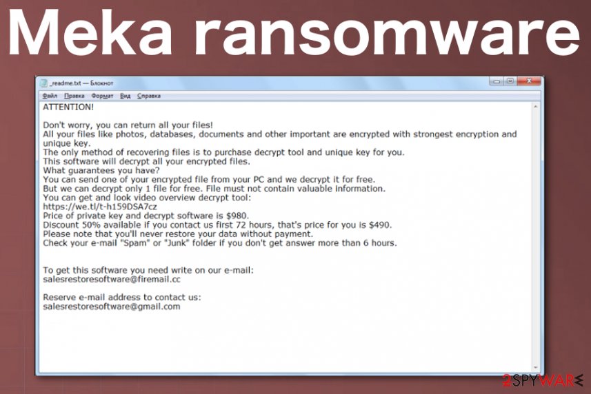 Meka ransomware
