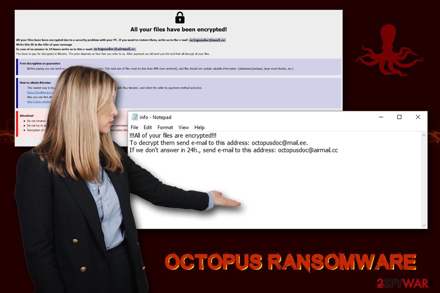 Octopus ransomware virus