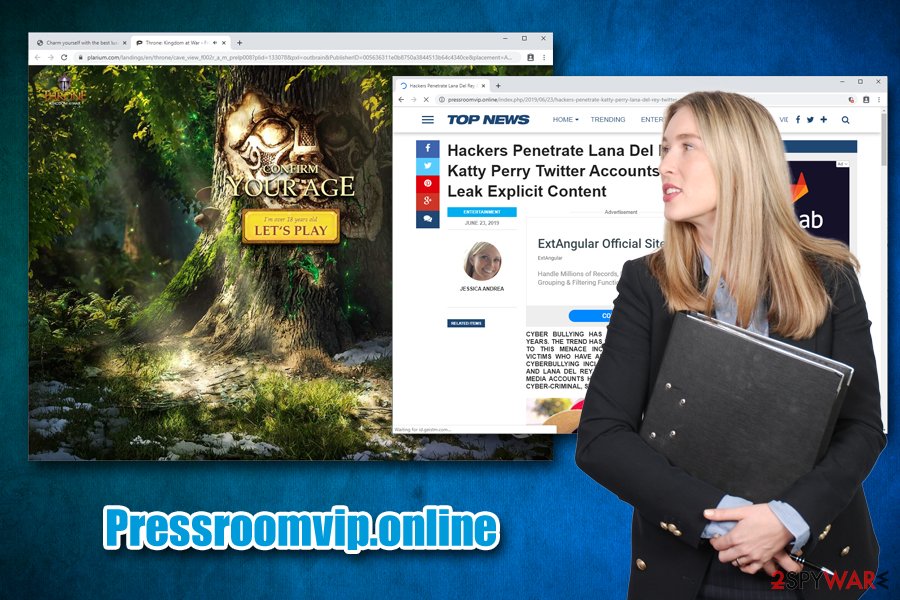 Pressroomvip.online adware