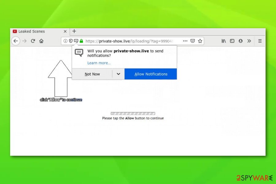 Private-show.live adware