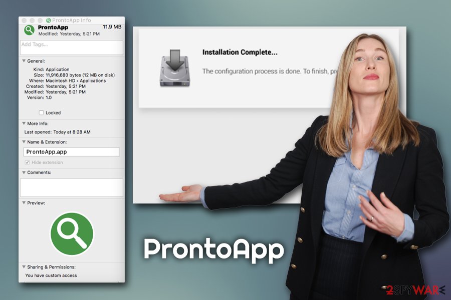 ProntoApp adware