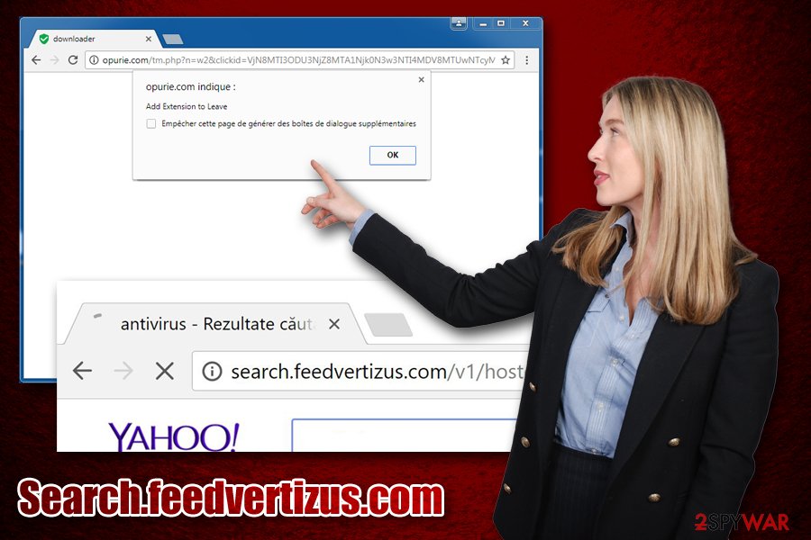 Search.feedvertizus.com redirect virus