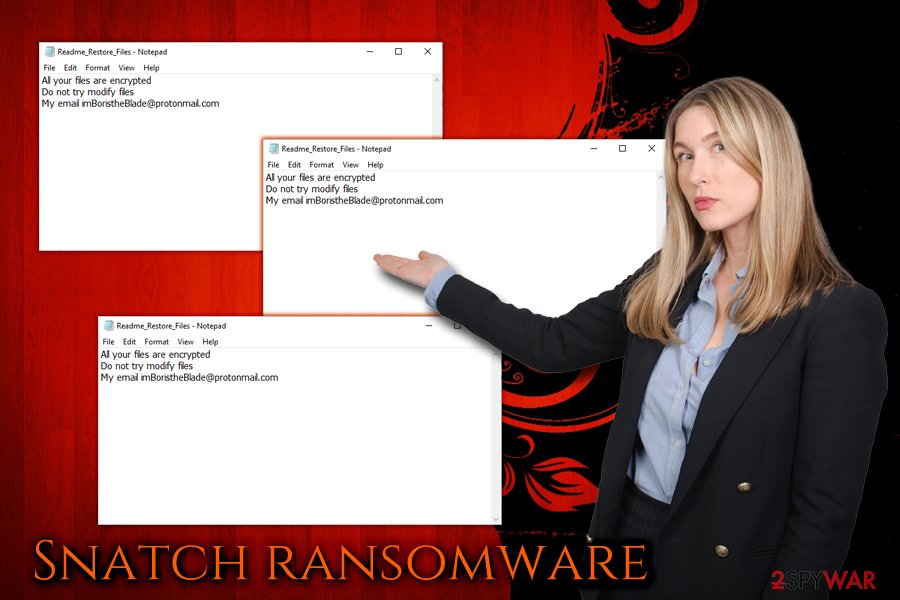 Snatch ransomware virus