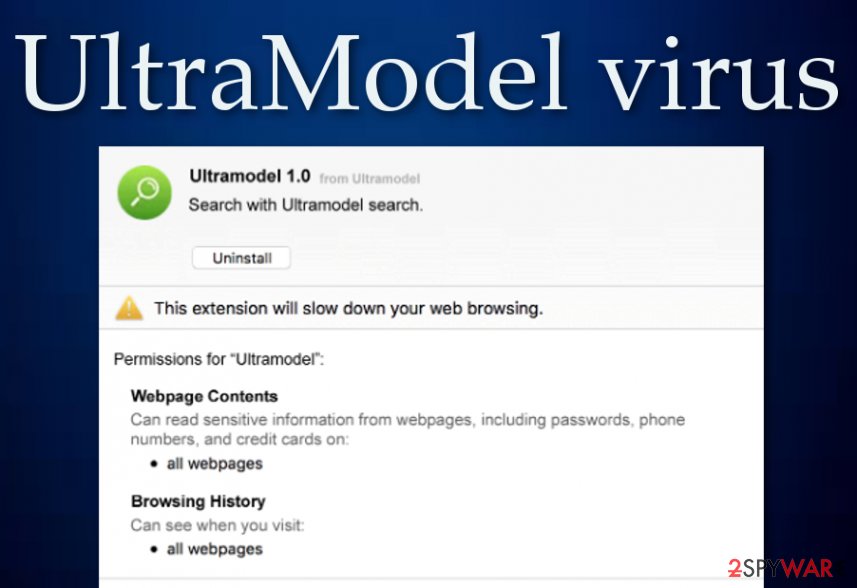 UltraModel adware
