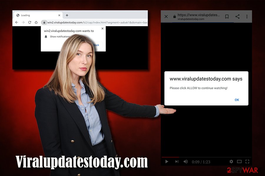 Viralupdatestoday.com adware