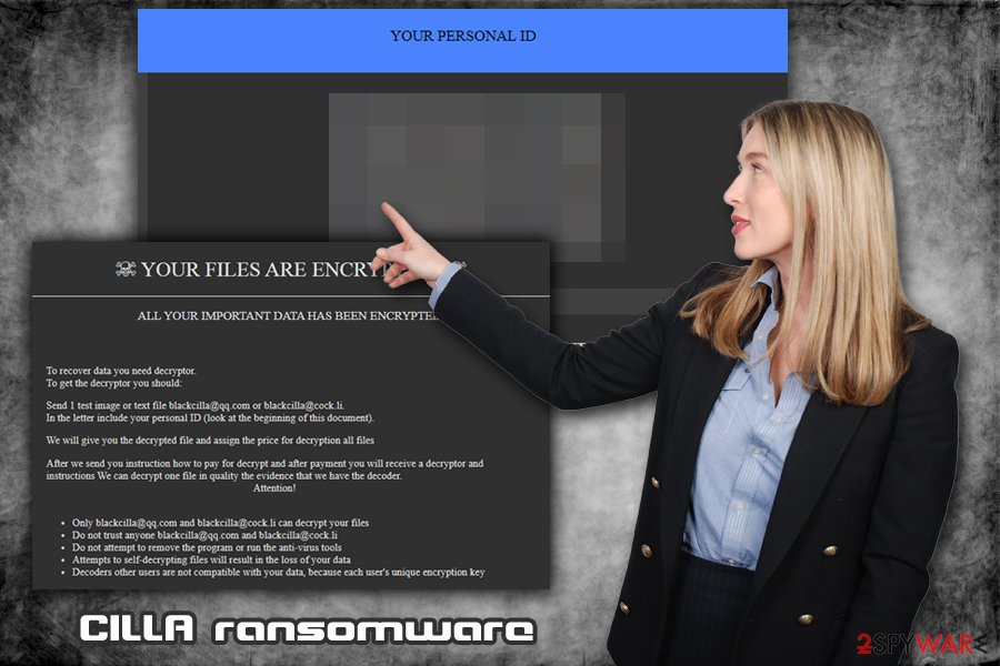 CILLA ransomware virus