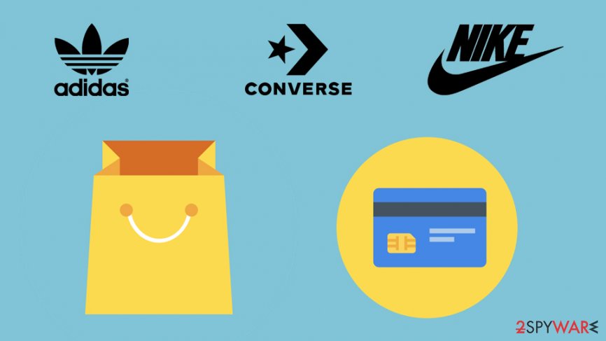 Fake shoe sites steal credit card data