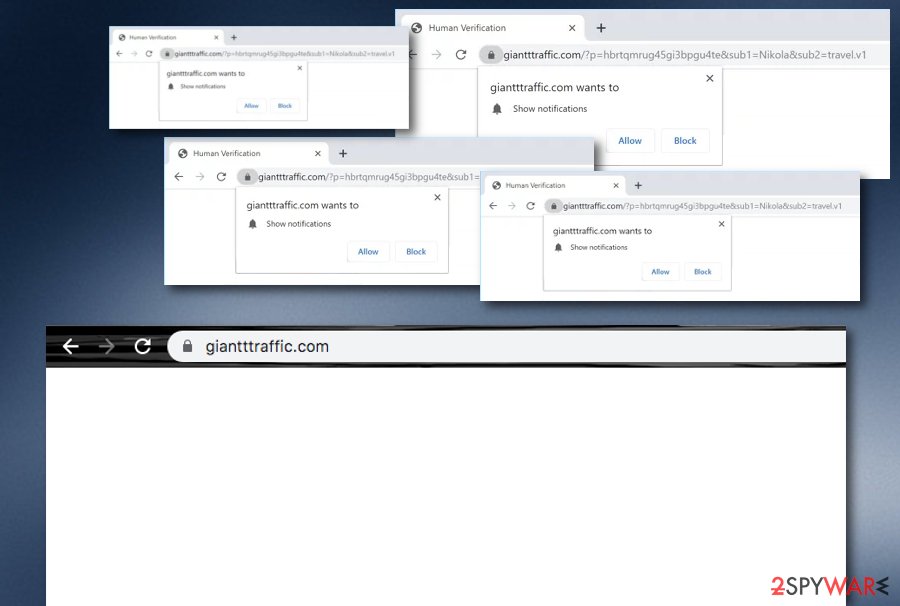 Giantttraffic.com virus