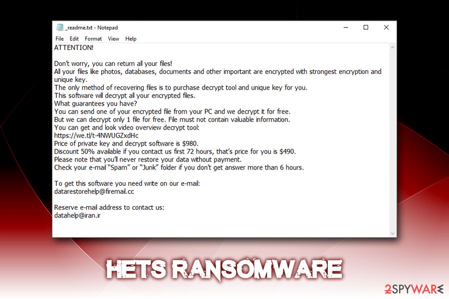 Hets ransomware