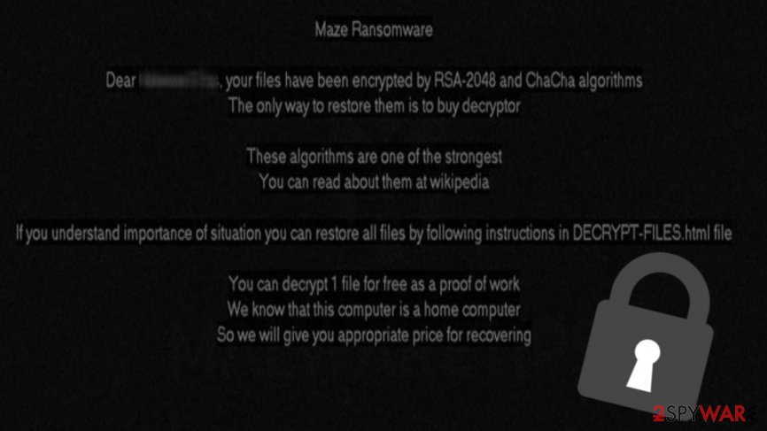 Maze ransomware encrypts 245 computers of a Canadian insurance company