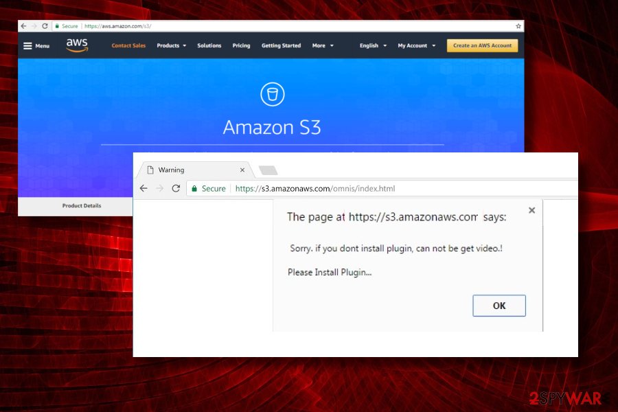 s3.amazonaws.com virus