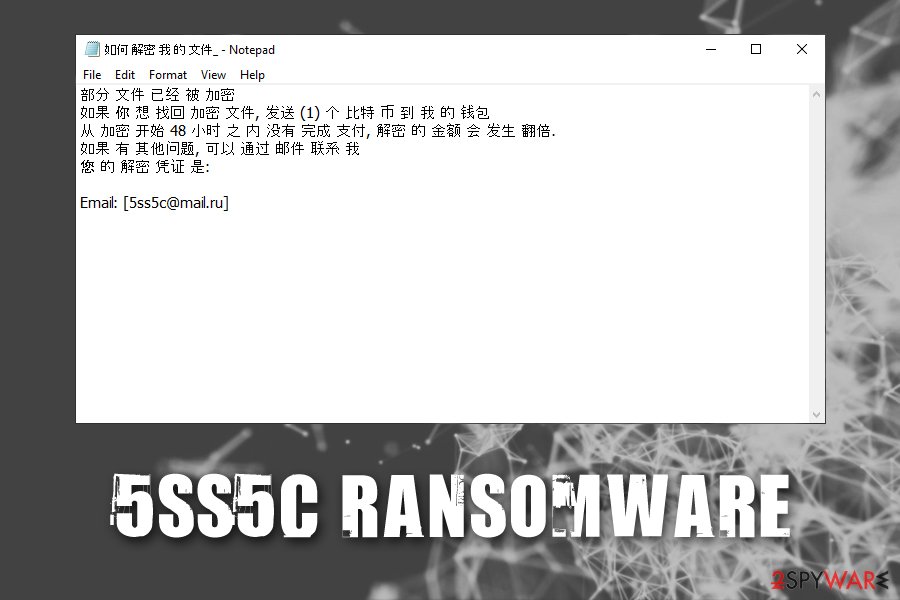 5ss5c ransomware