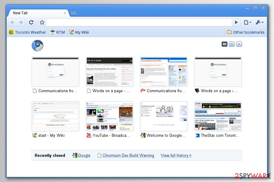 Chromium superbrowser