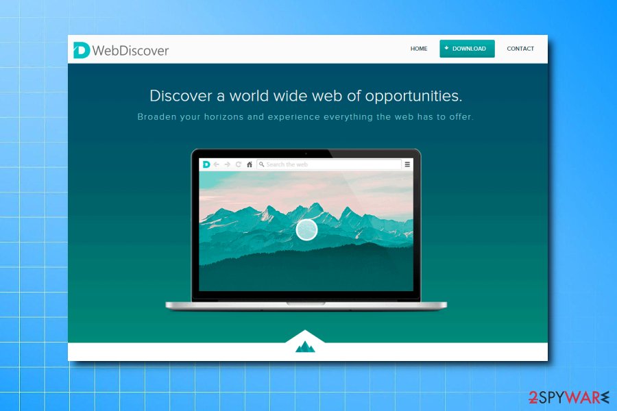 WebDiscover browser