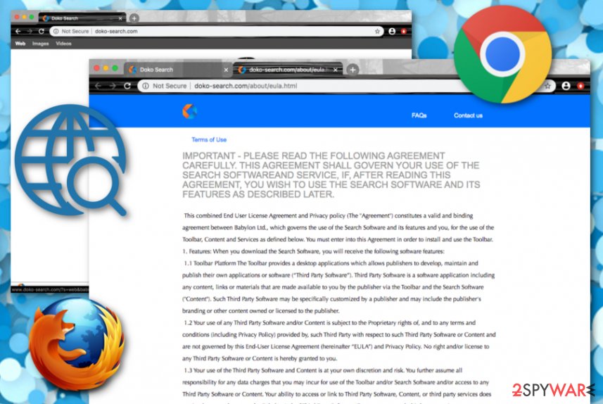 Doko-search.com browser hijacker