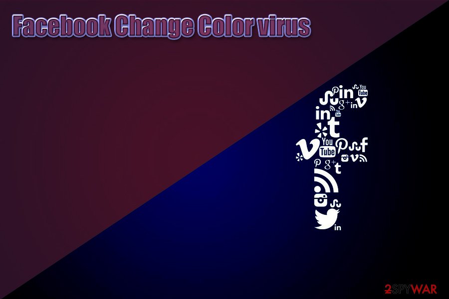 Facebook Change Color virus