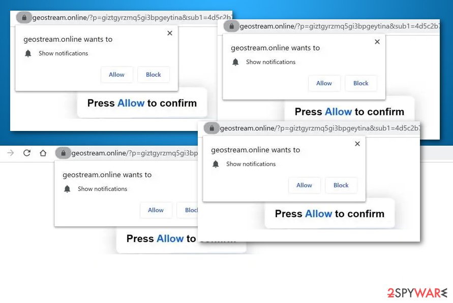 Geostream.online adware