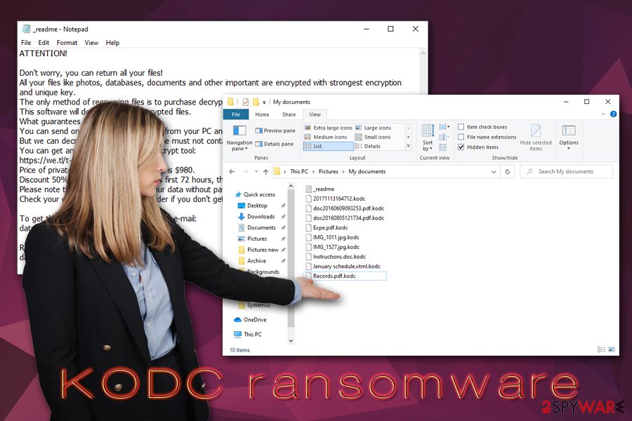 KODC ransomware virus