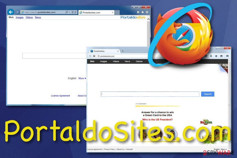 PortaldoSites.com browser hijacker