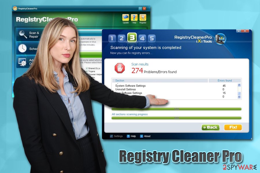 Registry Cleaner Pro virus