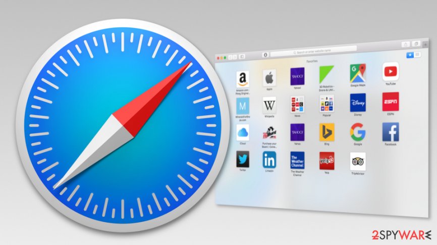 Image of Safari browser