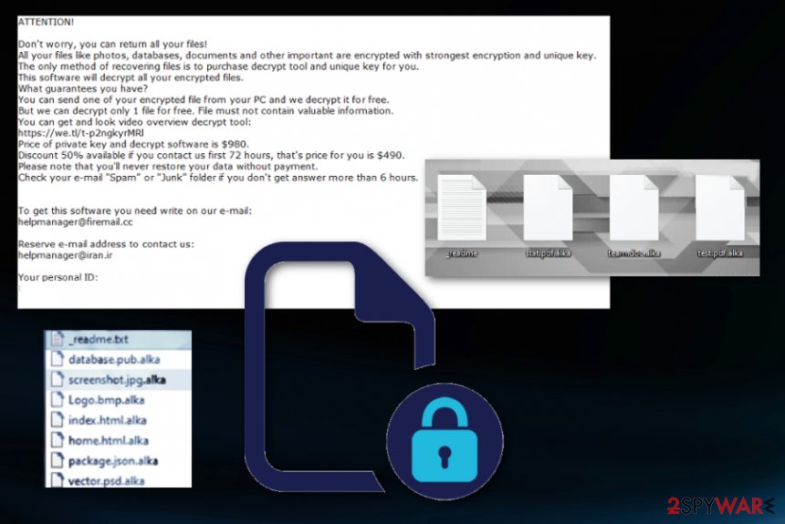 Alka ransomware