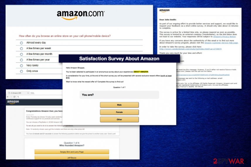 Amazon Shopper Satisfaction Survey virus