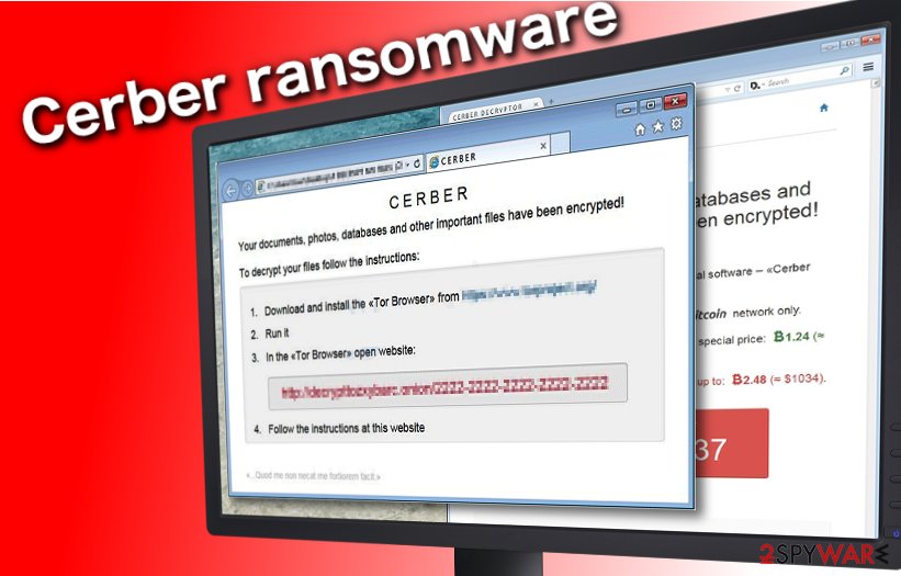Cerber ransomware fix