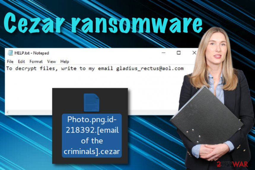 Cezar ransomware