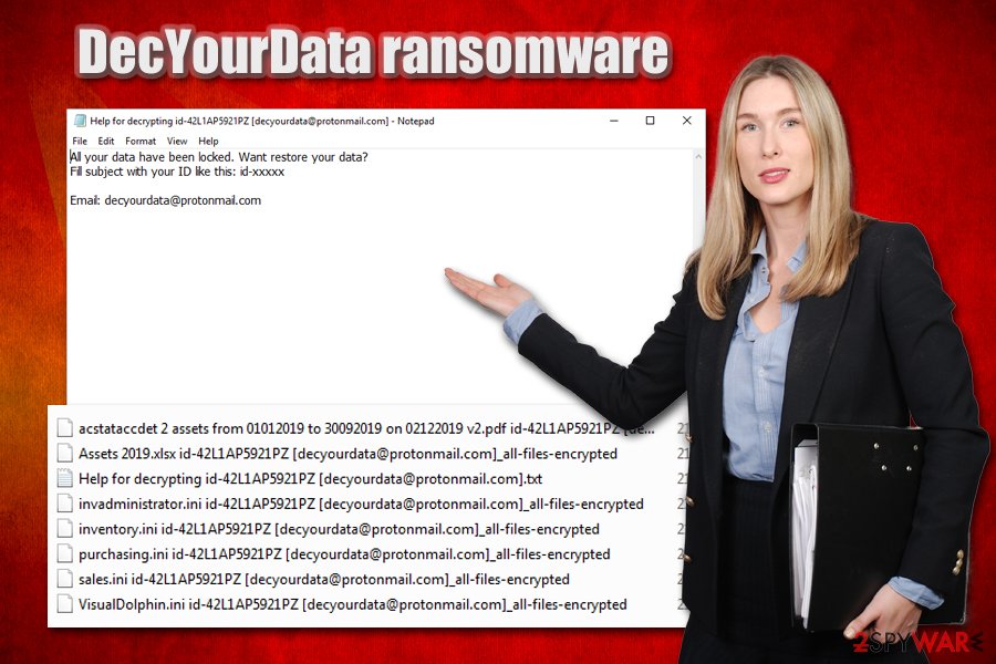 DecYourData ransomware virus