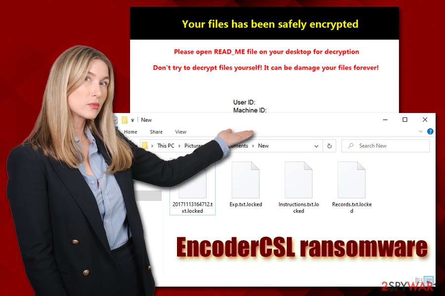 EncoderCSL ransomware virus