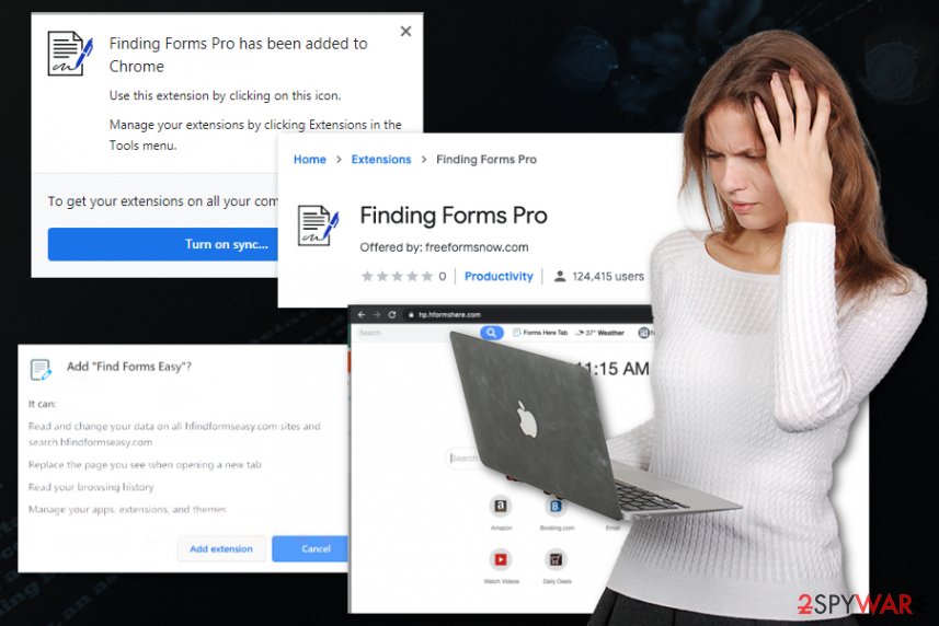 Finding Forms Pro hijacker