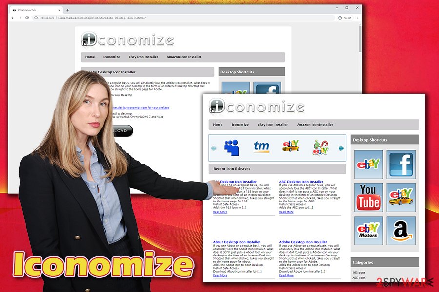 Iconomize ads