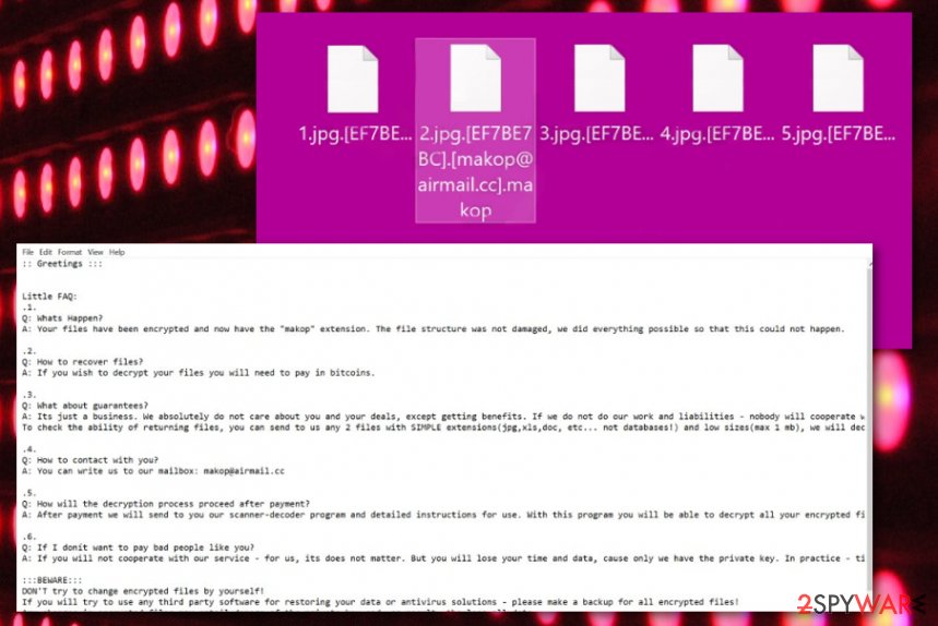 Makop ransomware