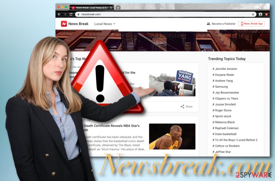 Newsbreak.com adware
