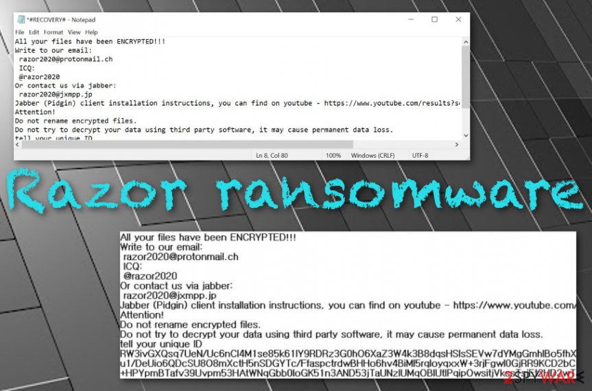 .razor files virus