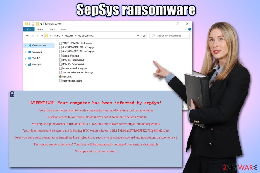 SepSys ransomware virus