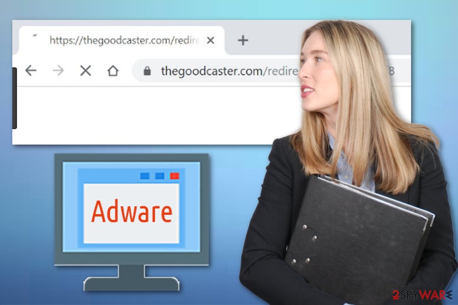 Thegoodcaster.com adware app