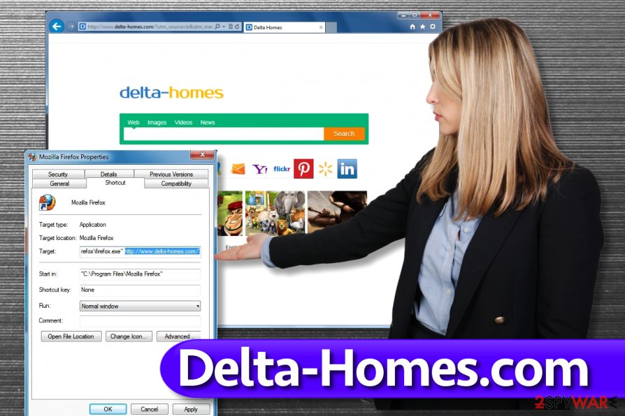 Delta-Homes.com browser redirect virus