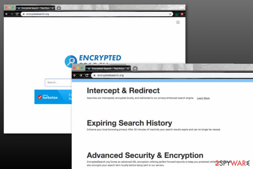 Encryptedsearch.org virus