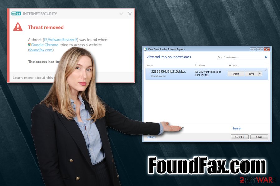 FoundFax.com virus