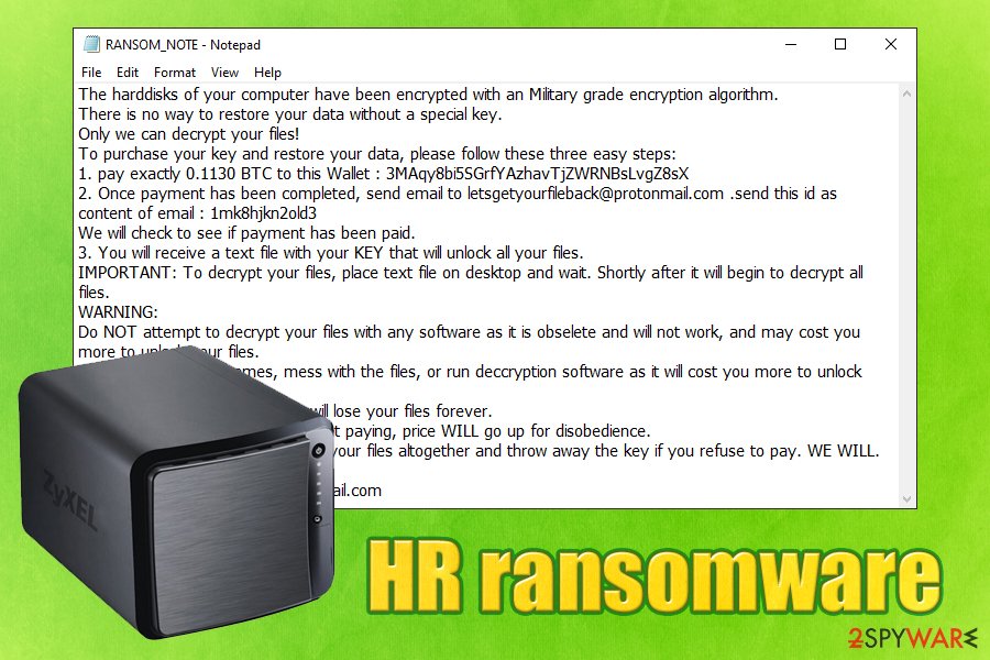HR ransomware