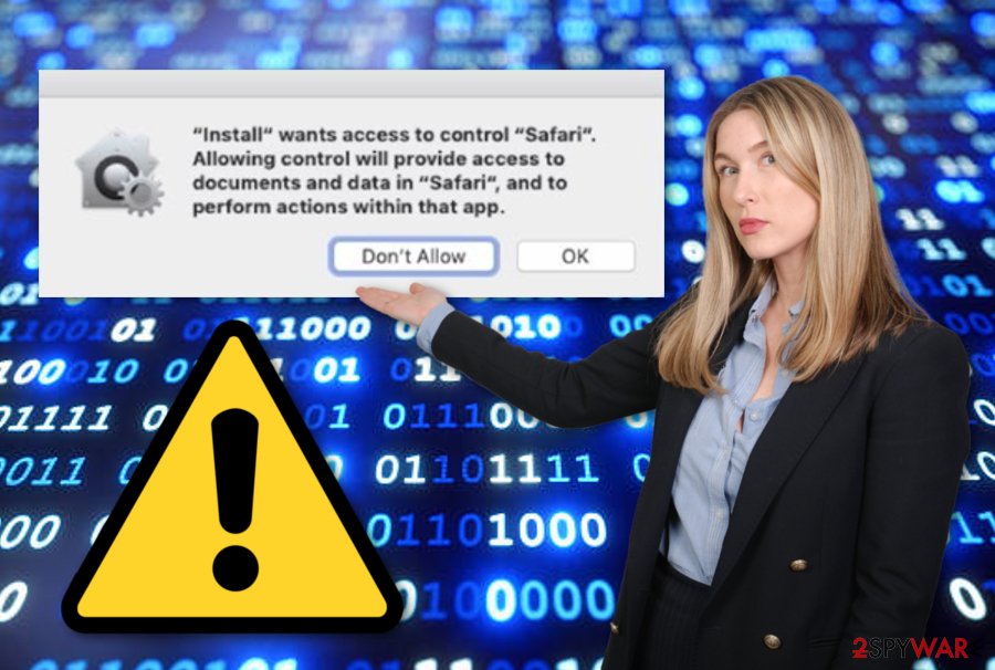 Install.app wants access to control virus