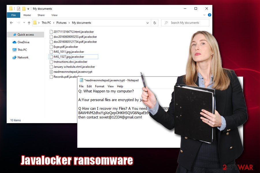 Javalocker ransomware