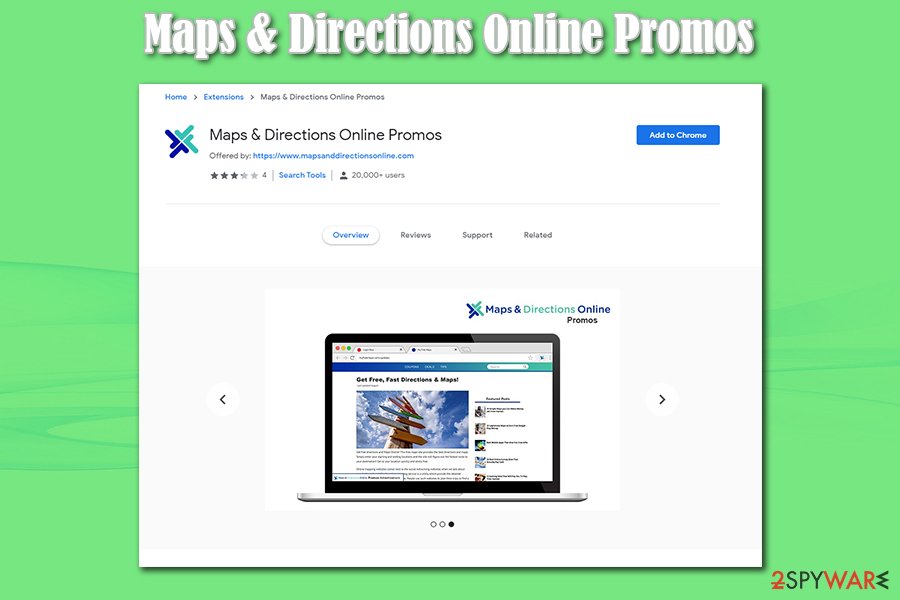 Maps & Directions Online Promos bundles