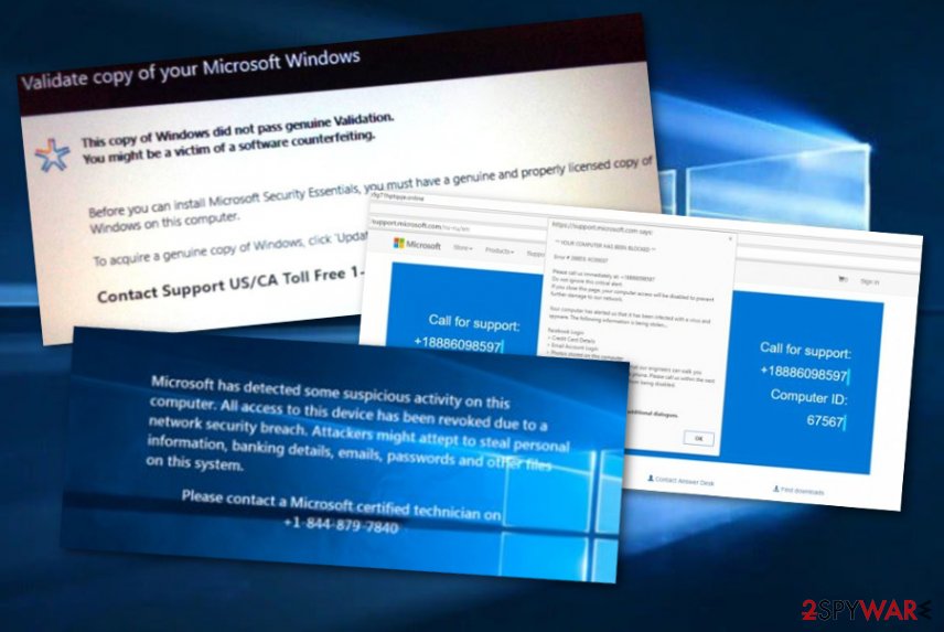 Microsoft tech support scam