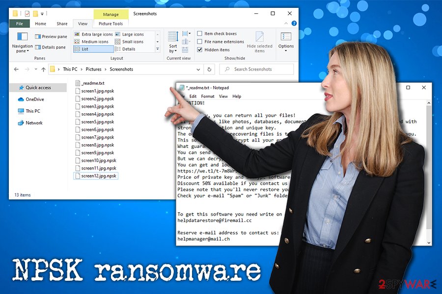 NPSK ransomware virus